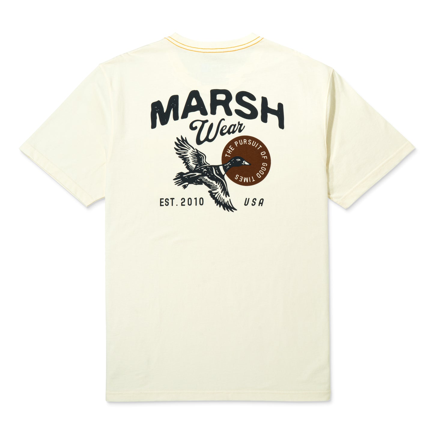 Marsh Wear High Flyer Short Sleeve Vintage White Marsh Wear
