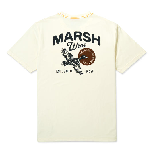 Marsh Wear High Flyer Short Sleeve Vintage White Marsh Wear