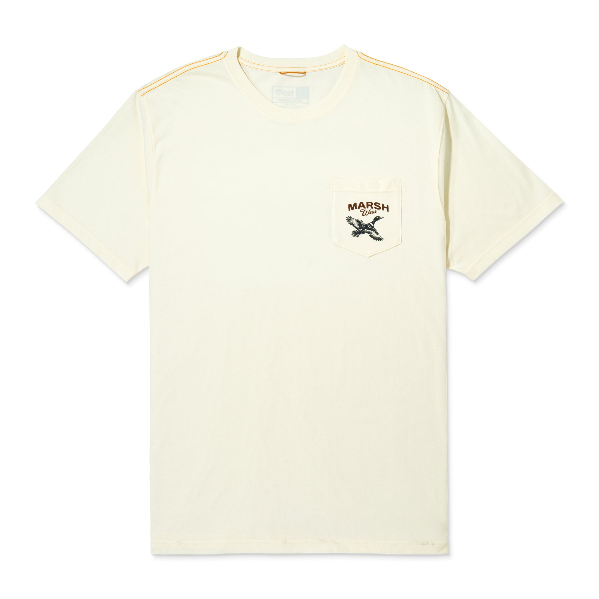 Marsh Wear High Flyer Short Sleeve Vintage White Marsh Wear