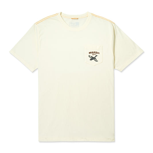 Marsh Wear High Flyer Short Sleeve Vintage White Marsh Wear