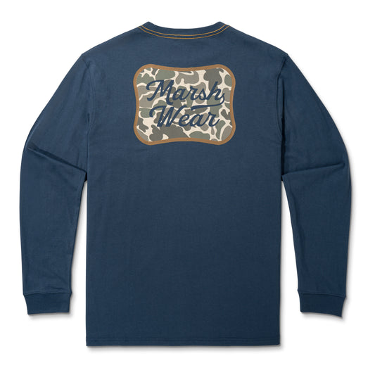 Marsh Wear Roadside Long Sleeve Dark Denim Marsh Wear