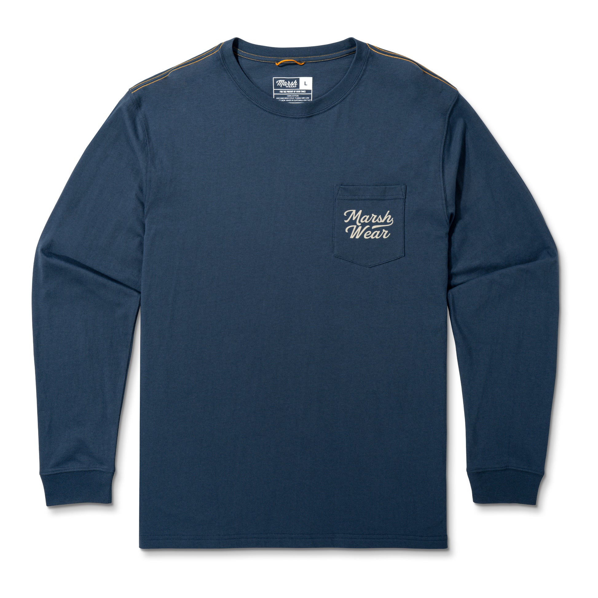 Marsh Wear Roadside Long Sleeve Dark Denim Marsh Wear