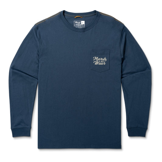 Marsh Wear Roadside Long Sleeve Dark Denim Marsh Wear