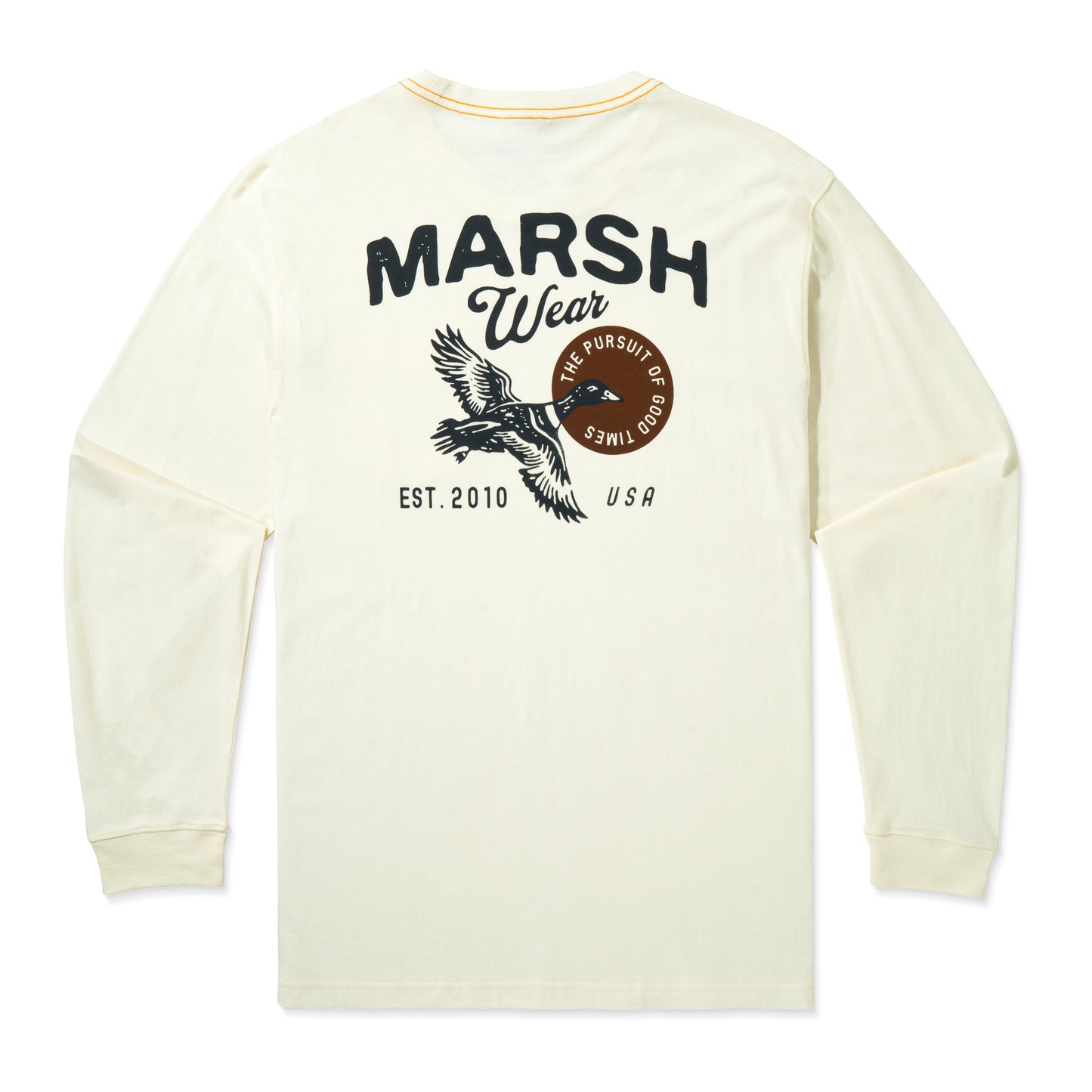 Marsh Wear High Flyer Long Sleeve Vintage White Marsh Wear