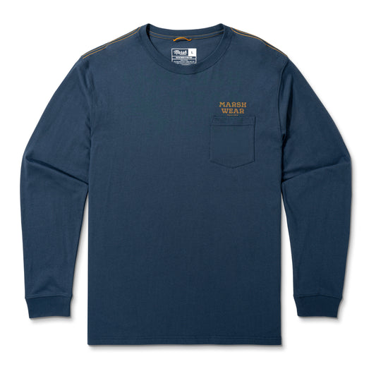 Marsh Wear Outfitter Long Sleeve Dark Denim Marsh Wear