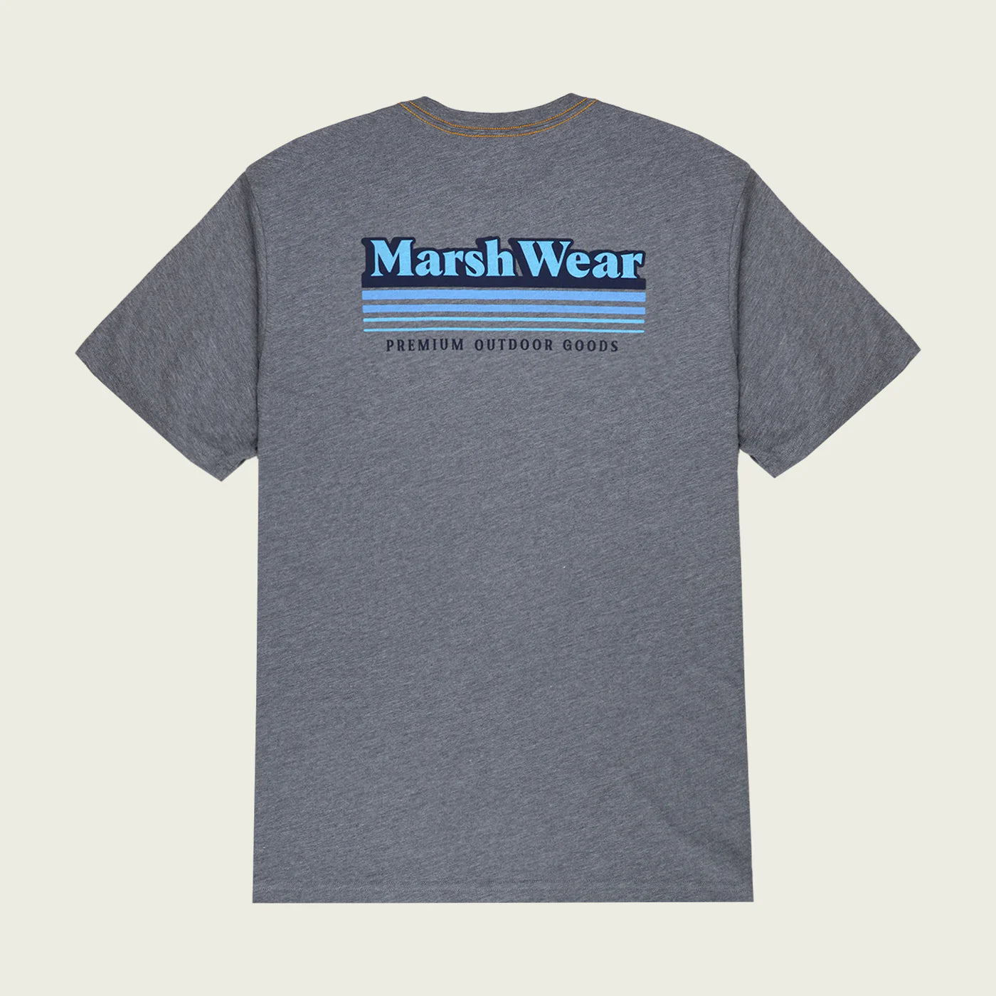Marsh Wear Gradient - Stel Heather Shirt