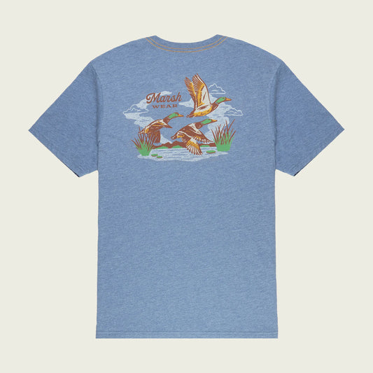 Marsh Wear Paddling Shirt Bluefin Heather