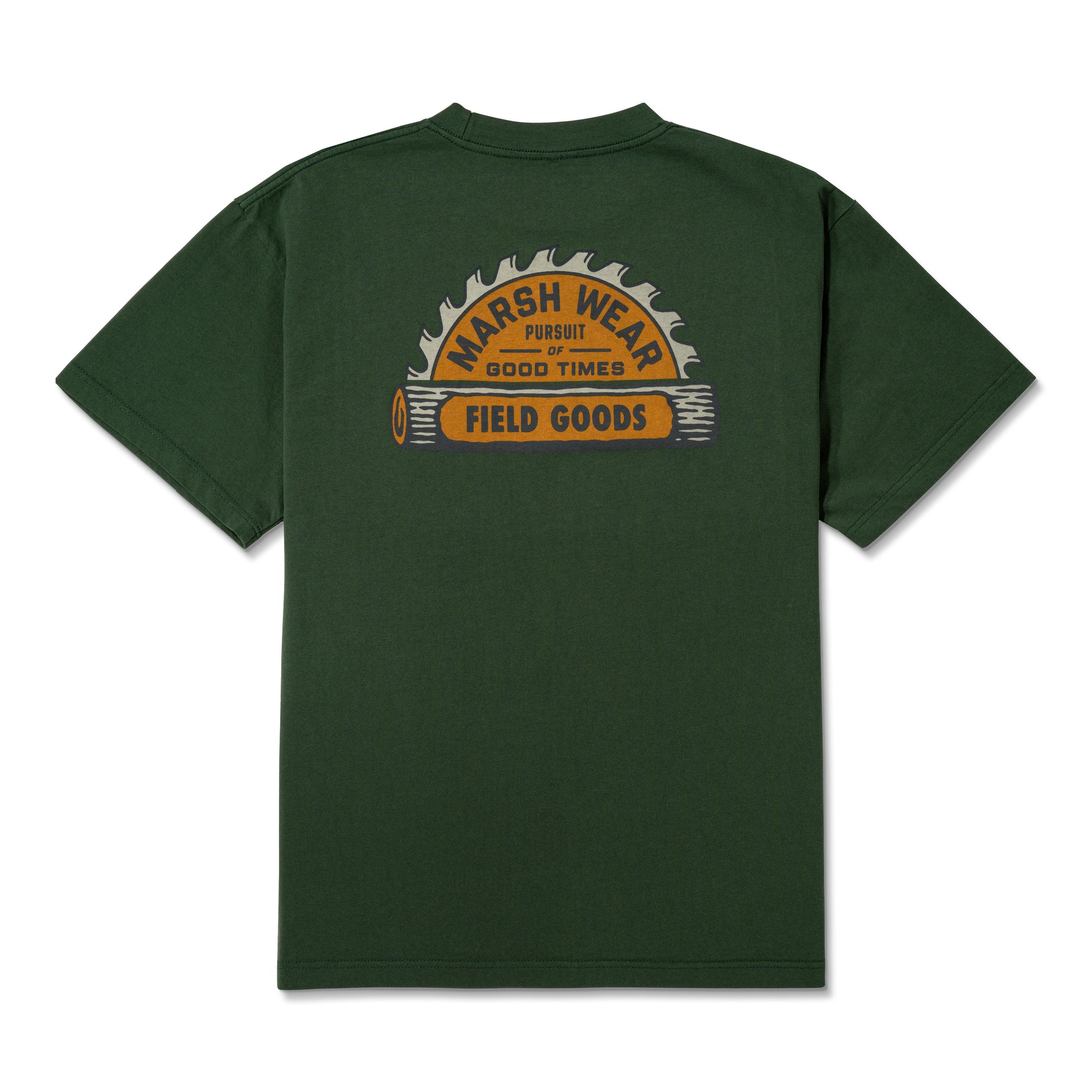 Marsh Wear Sawdust Short Sleeve Mallard Green Marsh Wear