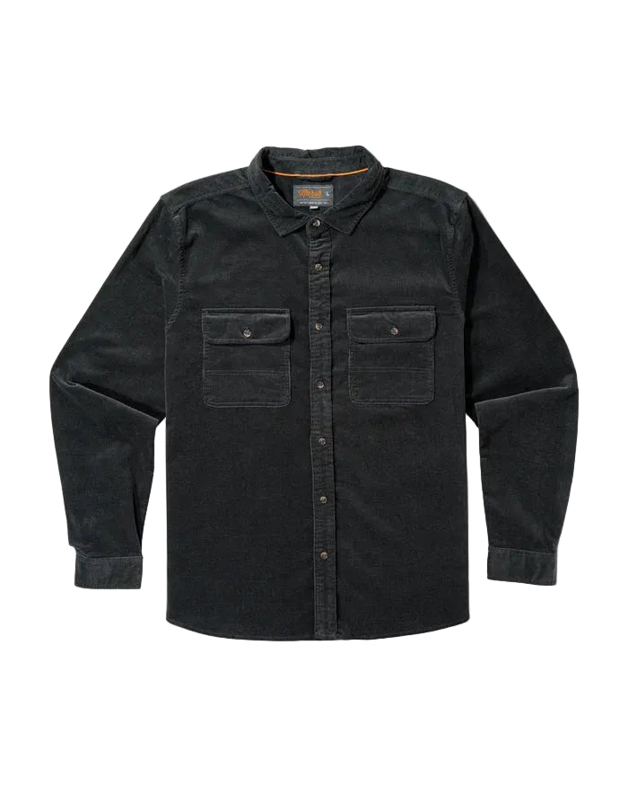 Marsh Wear South End Corduroy Shirt Raven Marsh Wear