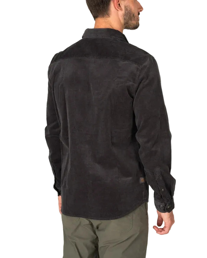 Marsh Wear South End Corduroy Shirt Raven Marsh Wear