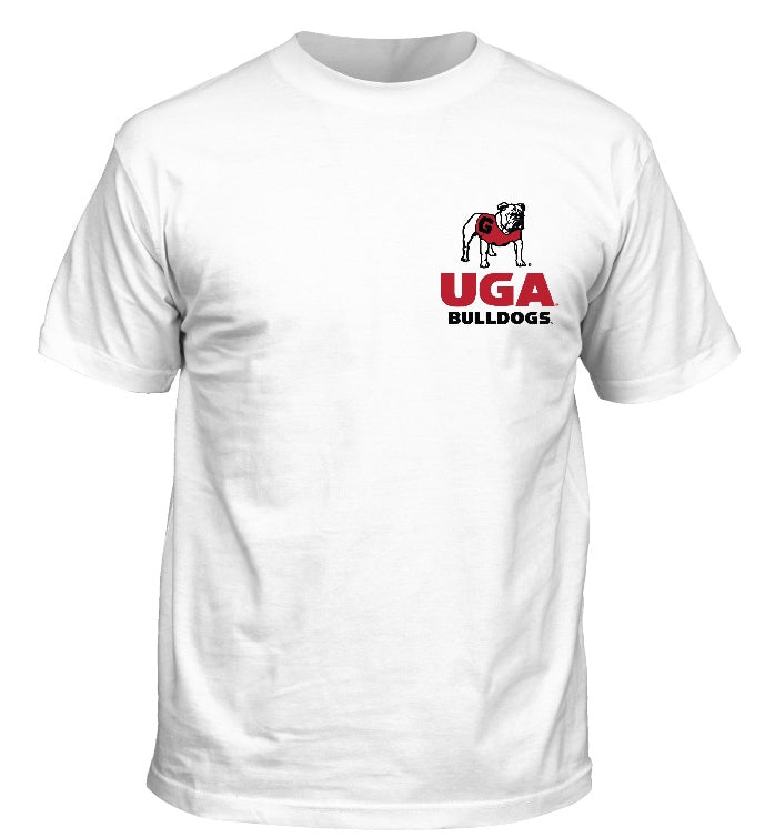 Georgia Bulldogs Mascot Makers Shirt White New World Graphics