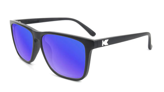 Knockaround Matte Black / Moonshine Fast Lanes Sunglasses Knockaround
