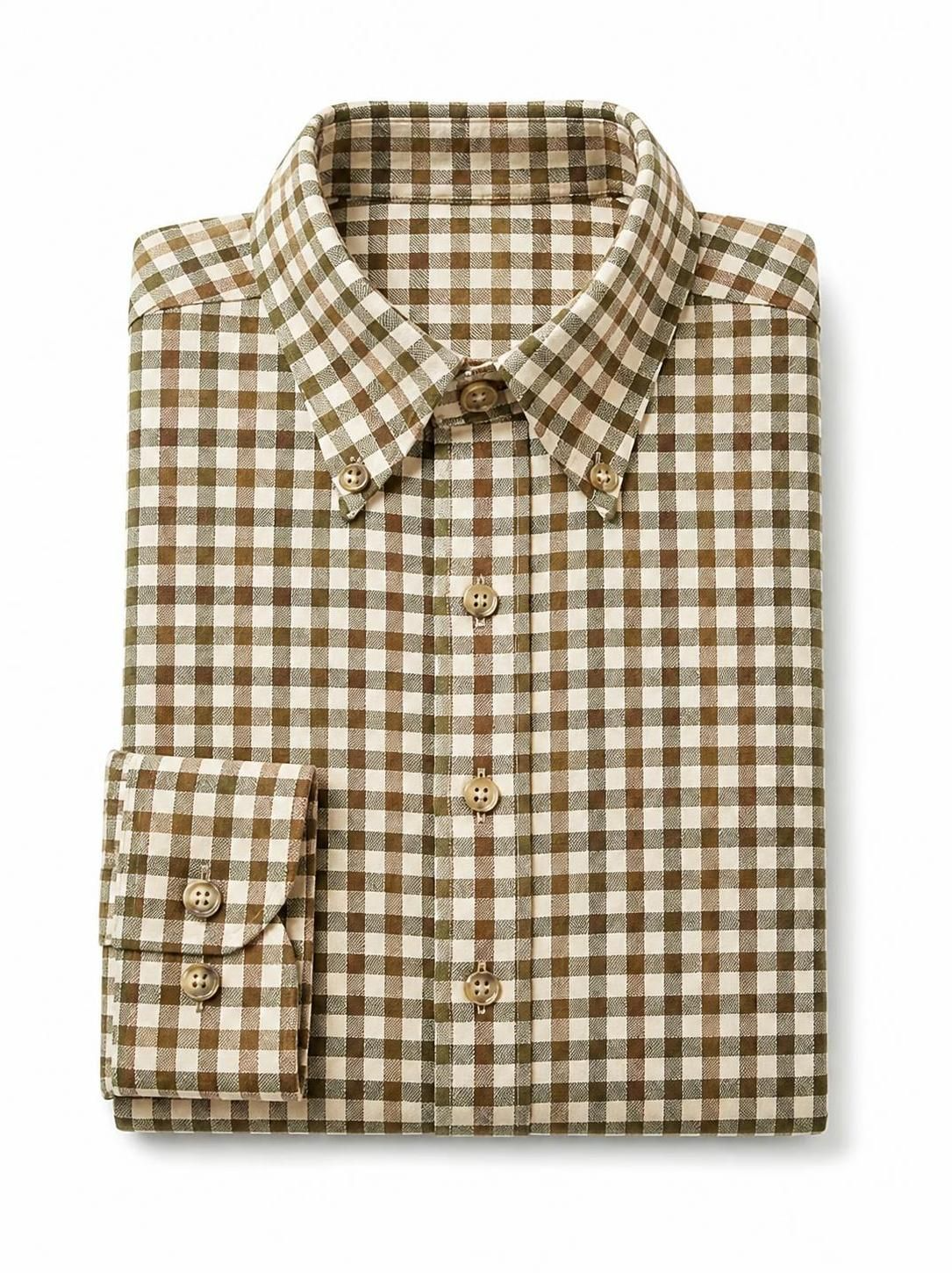 Southern Casanova Button Down Mill Yard Check Southern Casanova