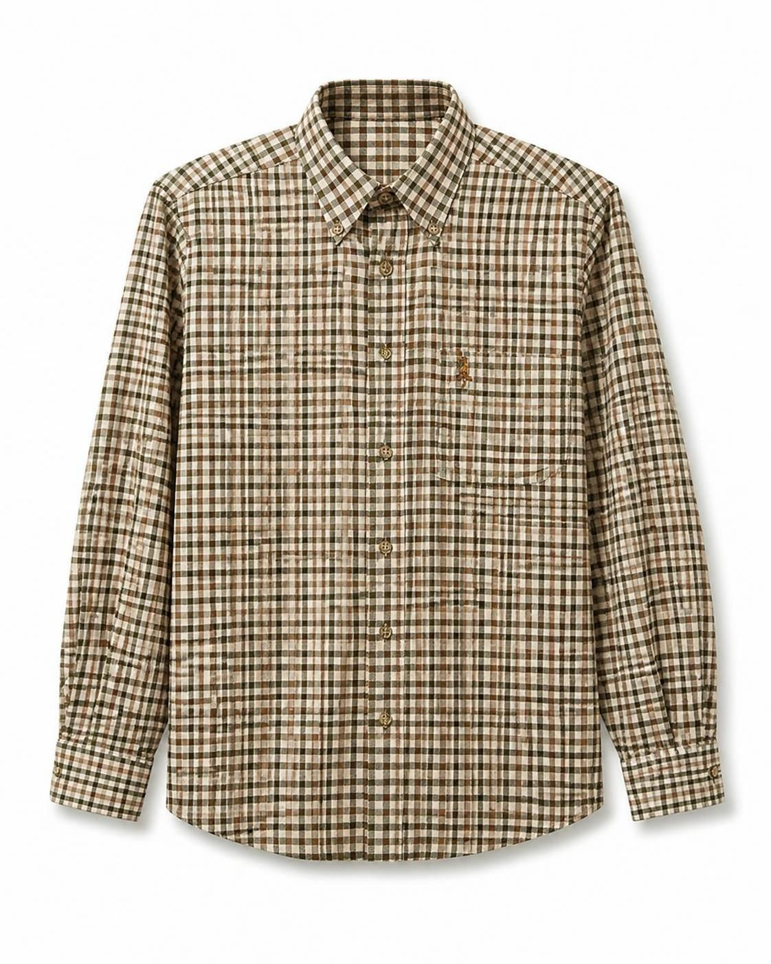 Southern Casanova Button Down Mill Yard Check Southern Casanova