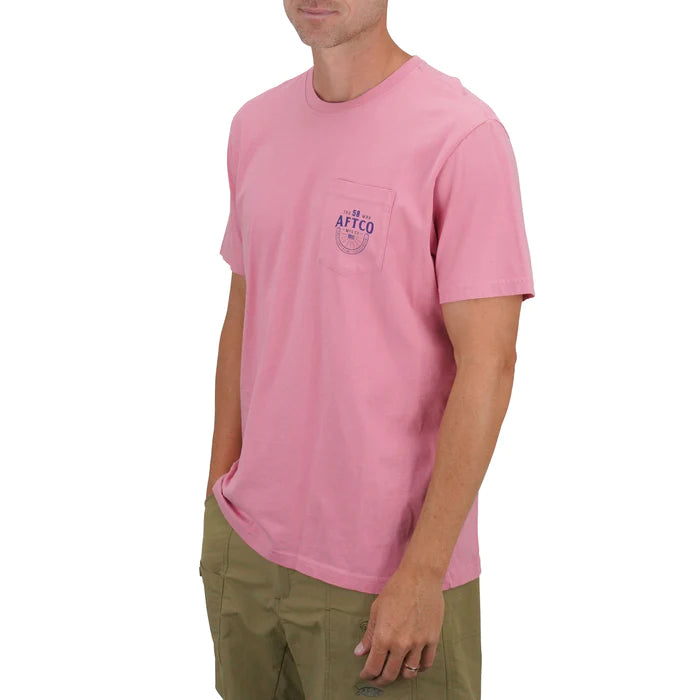 Aftco Premier SS T-Shirt Hazy Rose