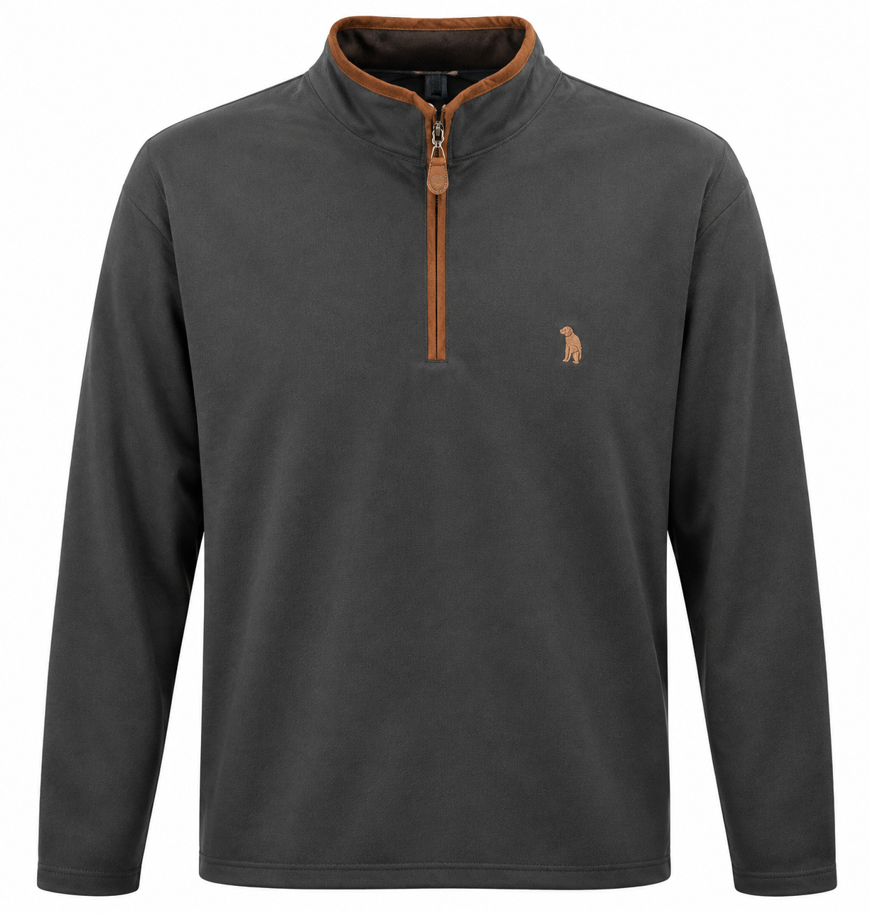Southern Casanova Quarter Zip Gunmetal Southern Casanova