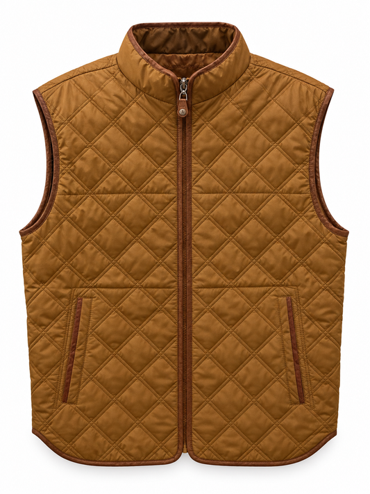 Southern Casanova Quilt Lofted Vest Tobacco Barn Southern Casanova