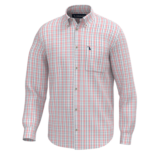 Local Boy Buffkin Dress Shirt Spearmint, Plum, Pink Local Boy Outfitters