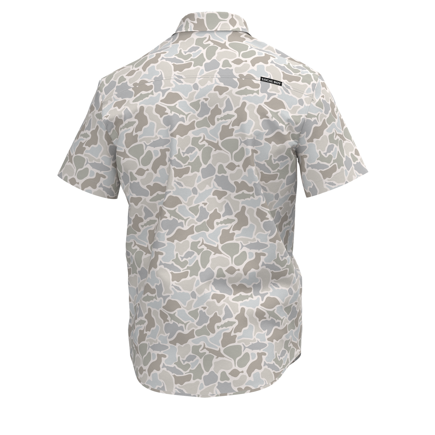 Local Boy Lowcountry Button Down Saltwater Camo Local Boy Outfitters