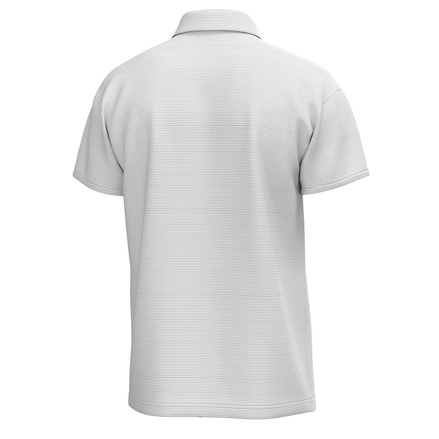 Local Boy Palms Polo Light Grey and White Local Boy Outfitters