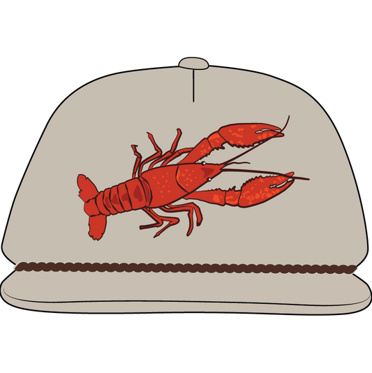 Local Boy Rope Hat Crawdad LP Light Khaki Local Boy Outfitters