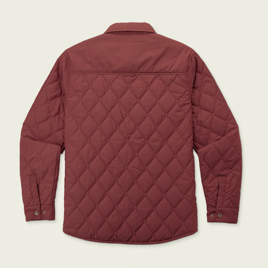 Marsh Wear Saluda Puff Shacket Burnt Henna
