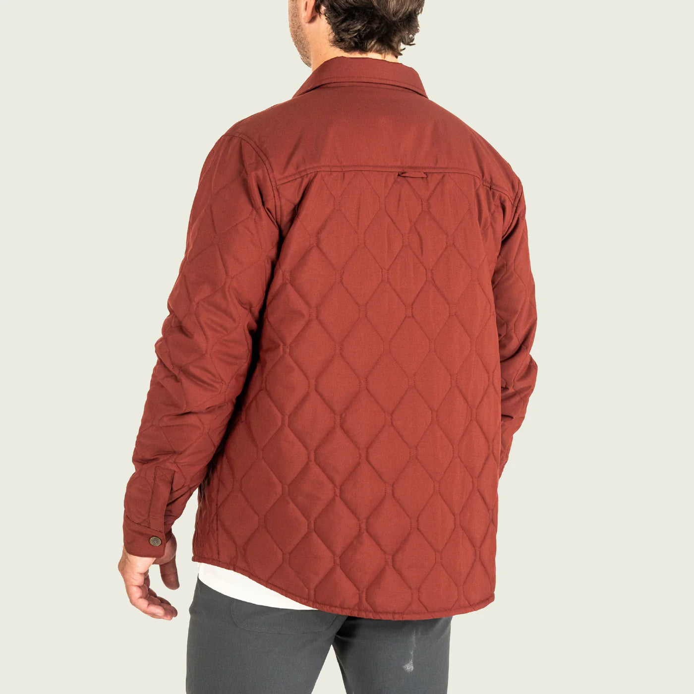 Marsh Wear Saluda Puff Shacket Burnt Henna