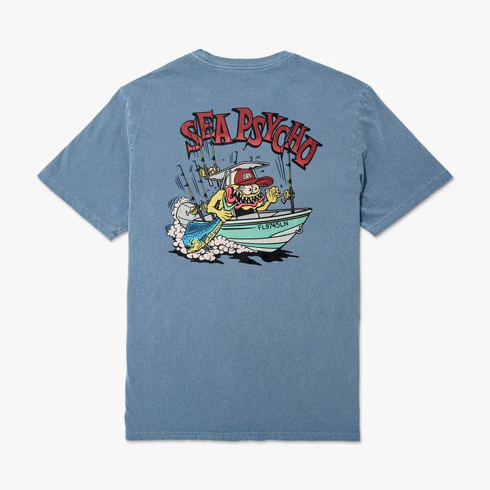 Aftco Sea Psycho SS Shirt Bering Sea Aftco