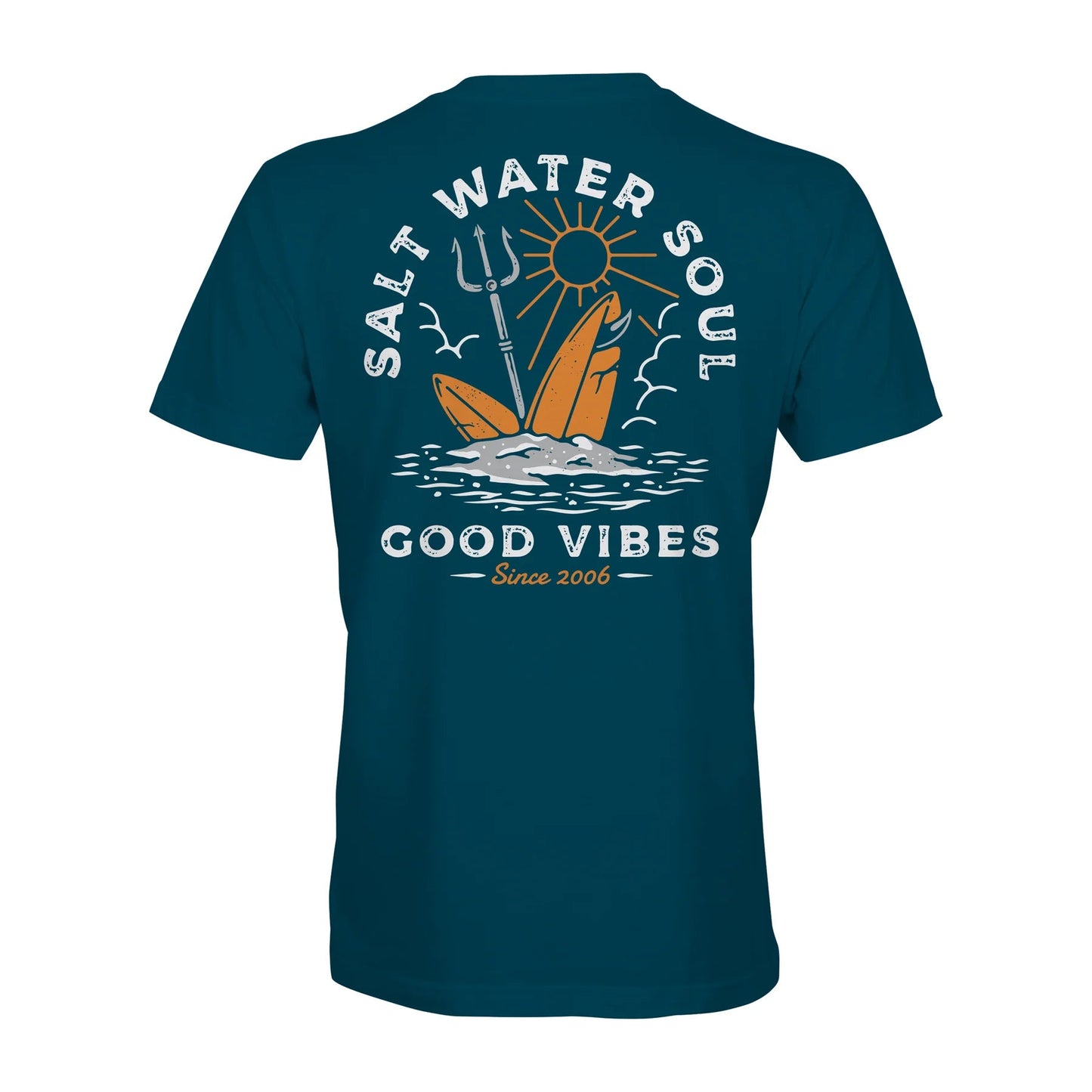 Salt Water Soul Surf Trident T-Shirt Salt Water Soul