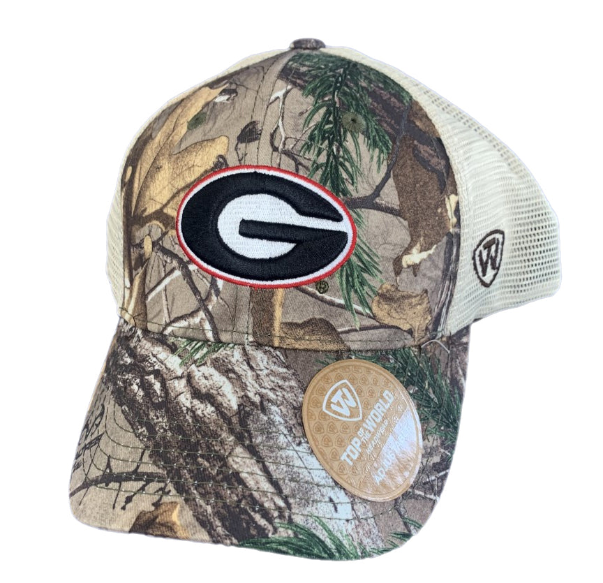 Georgia Bulldogs Camouflage Hat, UGA Camo Cap