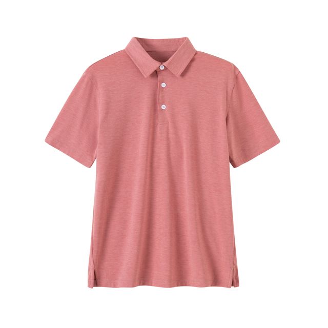 Meripex Performance Polo Shirt Light Red Heather Meripex Apparel