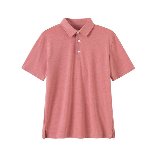 Meripex Performance Polo Shirt Light Red Heather Meripex Apparel