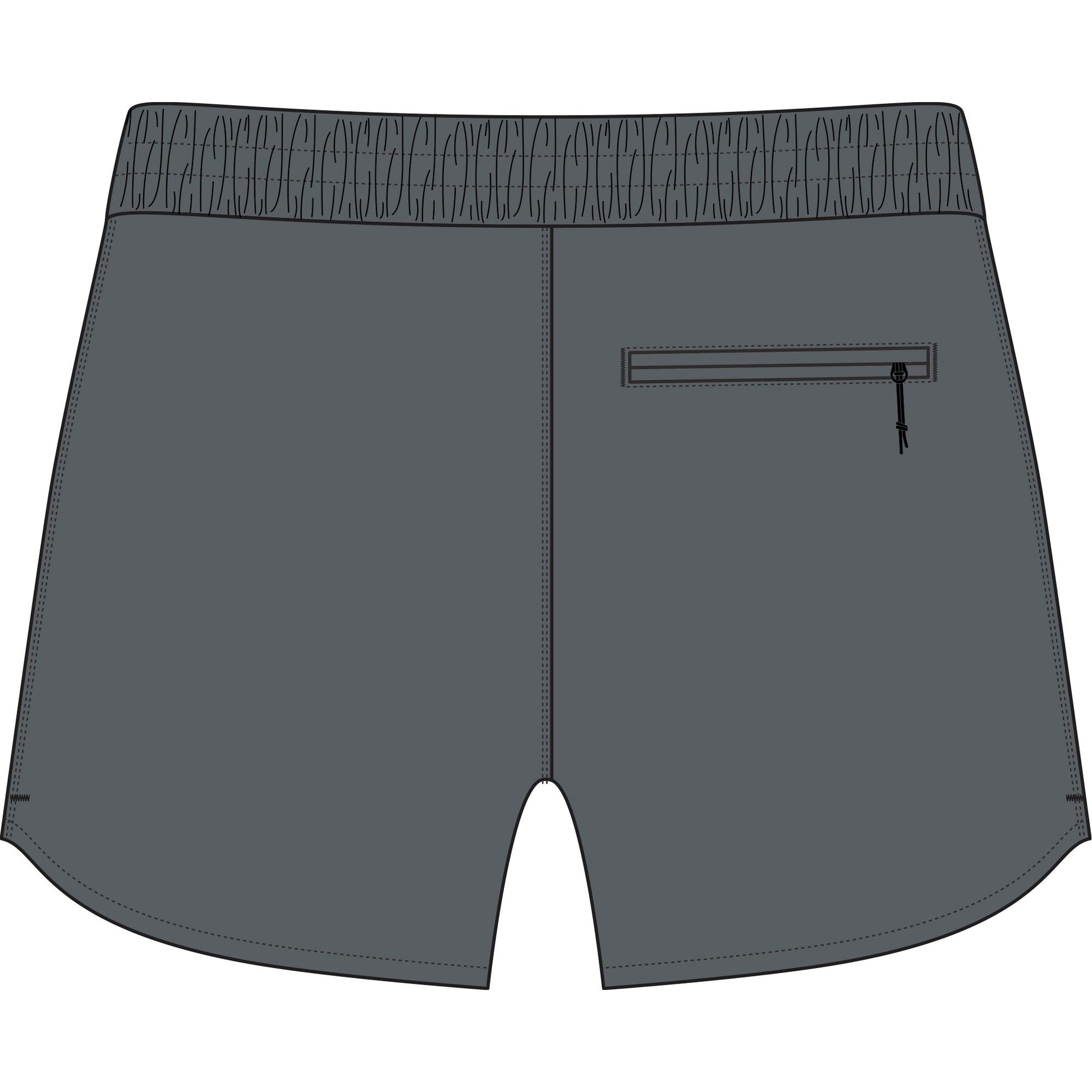 Aftco Womens Stike Shorts 3.5" Charcoal Aftco