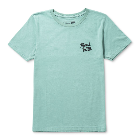 Marsh Wear Youth Heritage Bass Shirt Agate Heather Marsh Wear