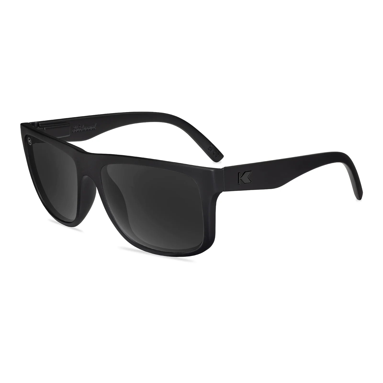 Knockaround Torrey Pines Black on Black / Smoke Knockaround