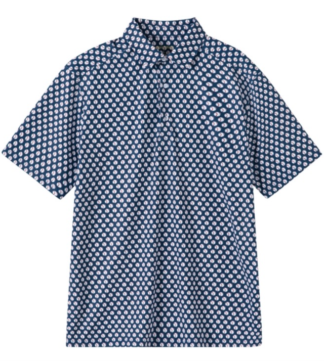 Meripex Performance Polo Shirt Baseball Print Meripex Apparel