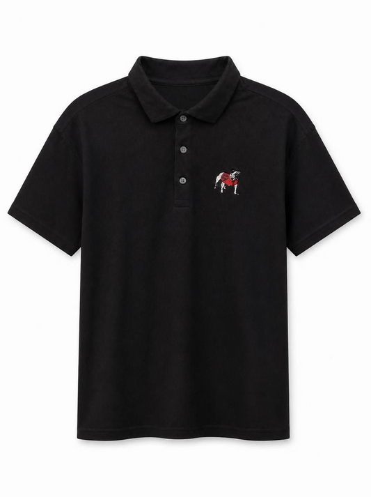 Cutter and Buck Georgia Bulldogs Black Polo Cutter & Buck