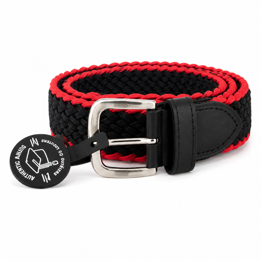 Black and Red Rope Belt etcoutfitters