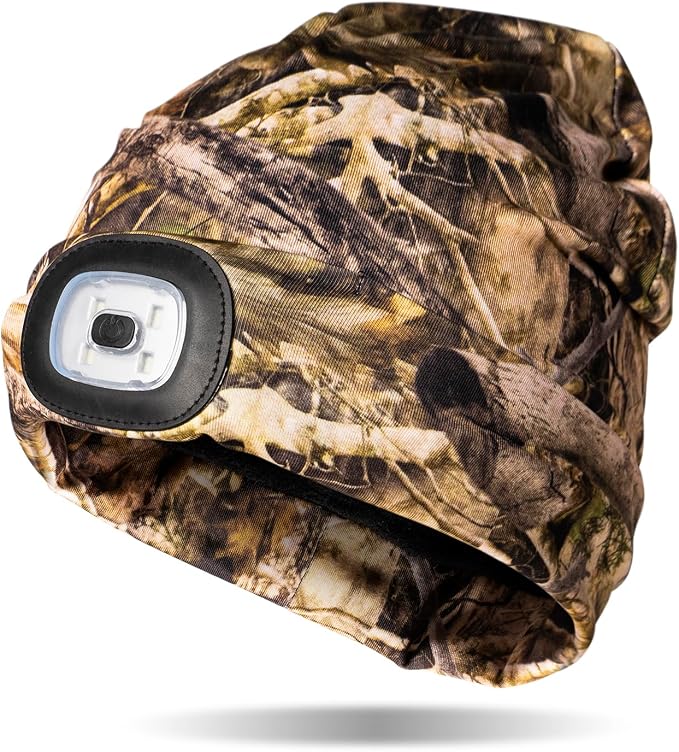 Night Scope Rechargeable LED Beanie Camo Night Scope