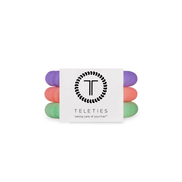 Teleties Color Rush Small Nylon Hair Ties