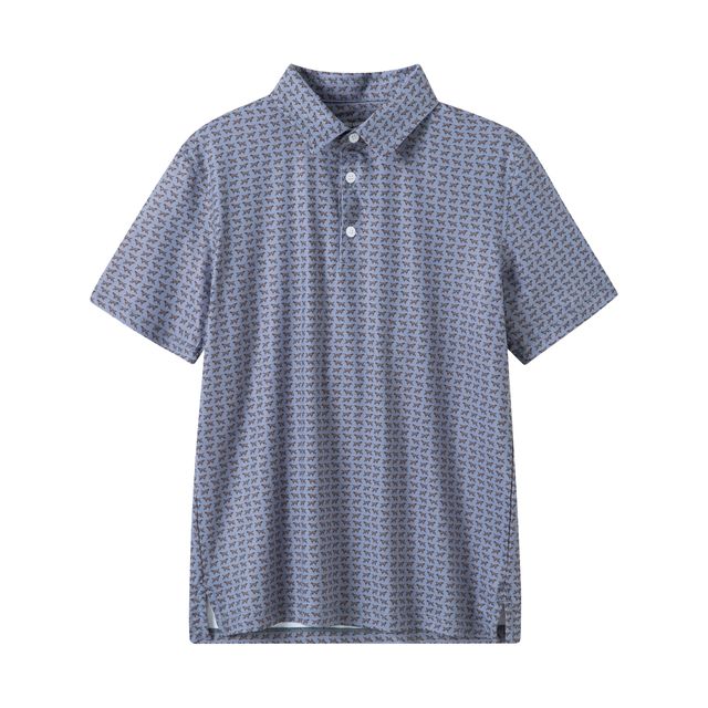 Meripex Youth Polo Shirt The Pointer GSP Print Meripex Apparel