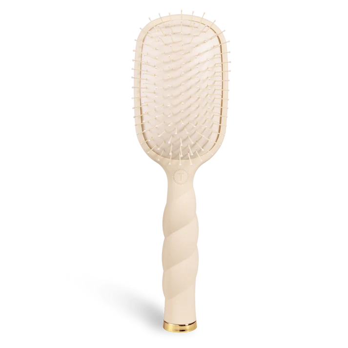 Teleties Detangler Hair Brush for Medium Hair – Tan