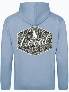 Local Boy Youth BWH Dog and Moon Camo Badge Hoodie Local Boy Outfitters