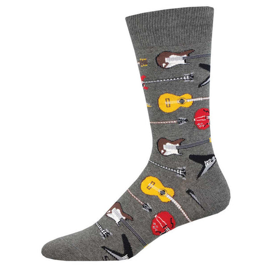 Sock Smith Guitar Riff Cotton Crew Socks Sock Smith