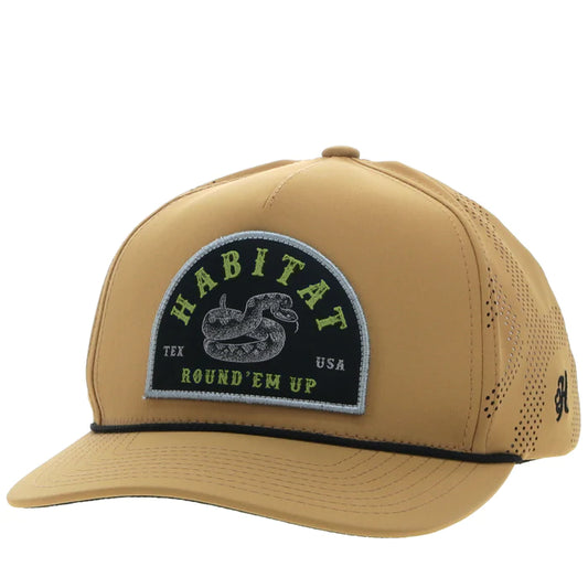 Hooey "HABITAT" TAN ROUND EM UP HAT