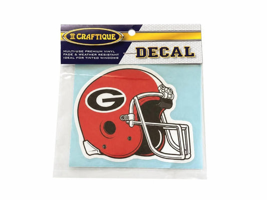 Craftique Georgia Bulldogs Helmet G Decal 4" Craftique