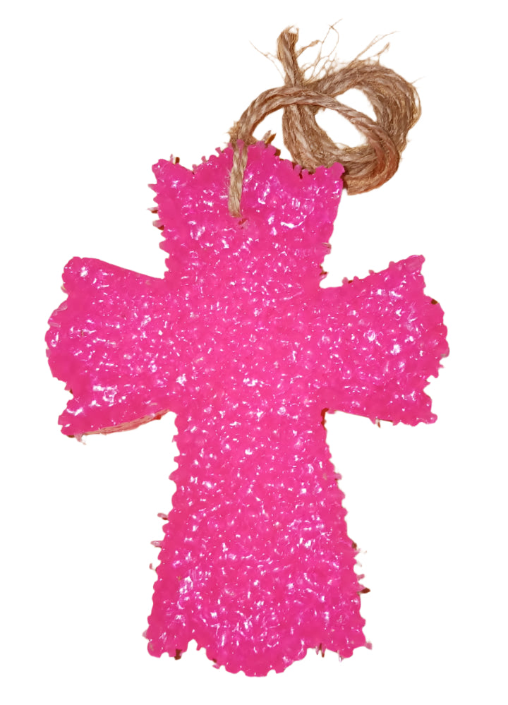 Funkie Freshies Pink Fancy Cross Air Freshener