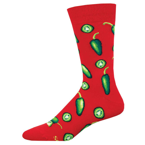 Sock Smith Jalapeno Business Cotton Crew Socks Sock Smith