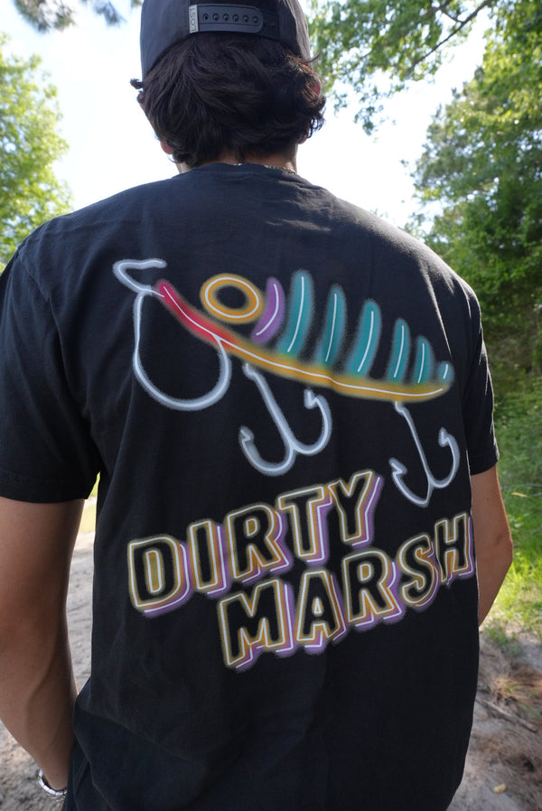 Dirty Marsh Jittabuggg Logo Shirt Black Dirty Marsh