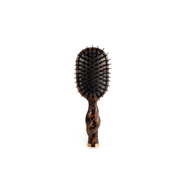Teleties Mini Boar Bristle Hair Brush - Tortoise Teleties